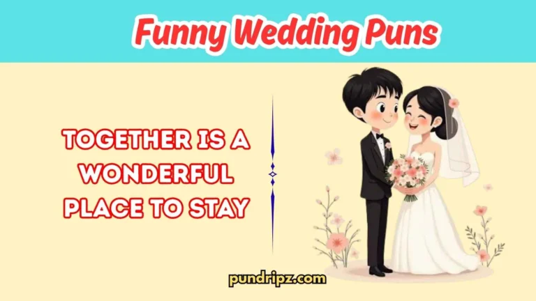Funny Wedding Puns