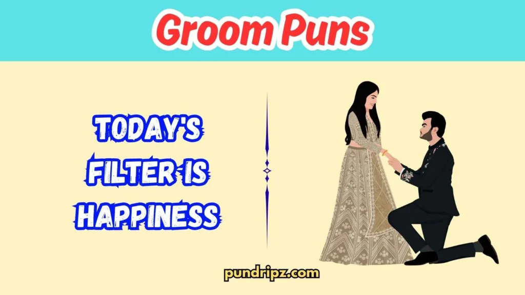 Photo Booth Groom Puns