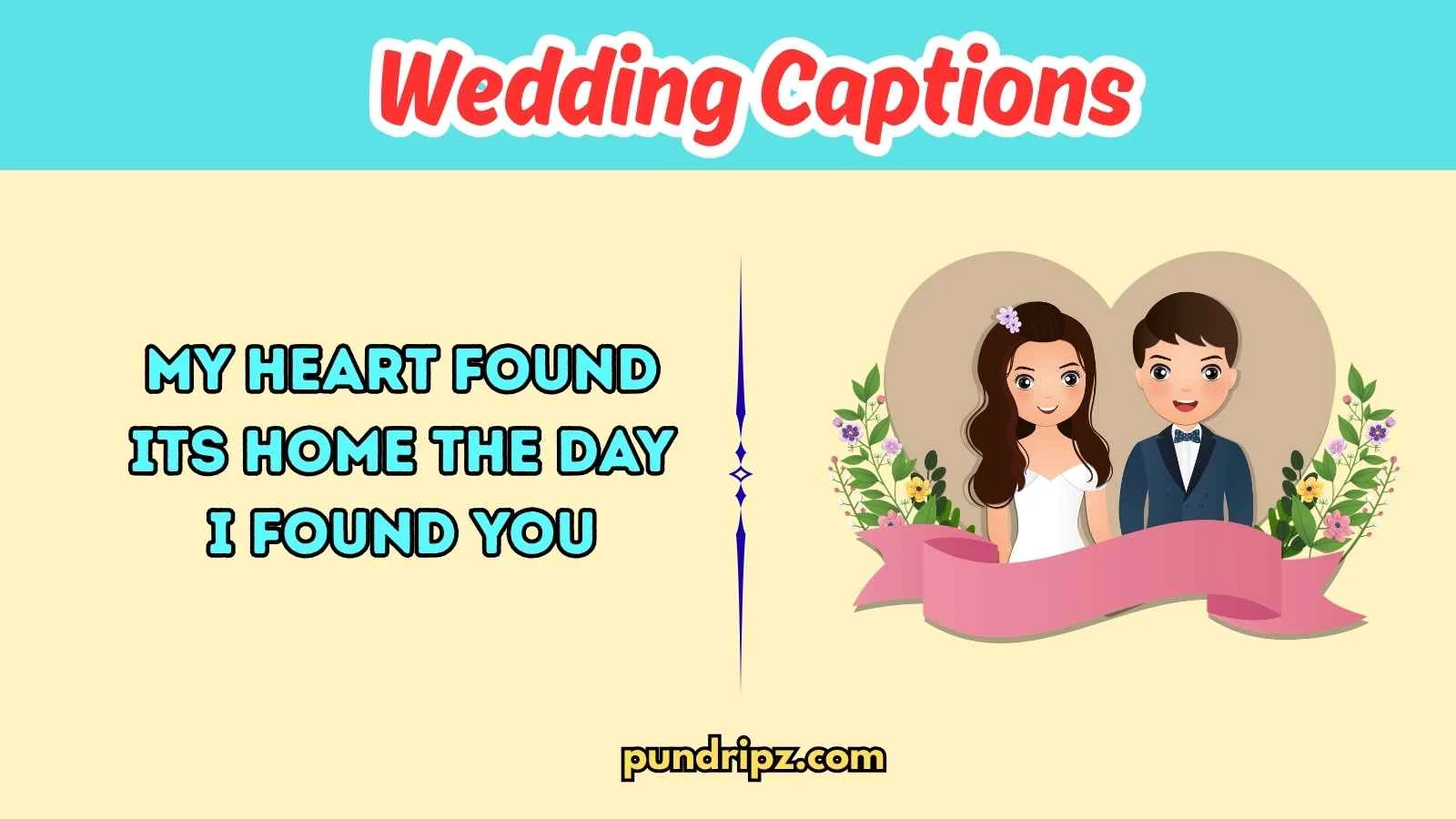Wedding Captions
