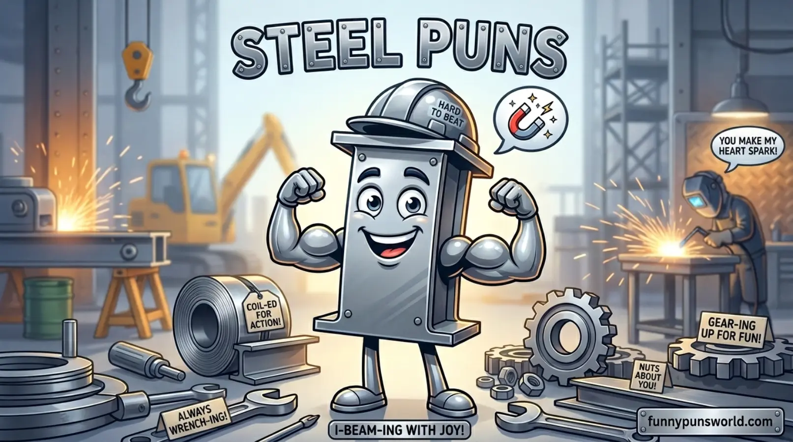 Steel puns