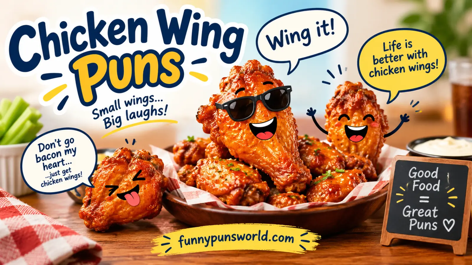 Chicken Wing Puns