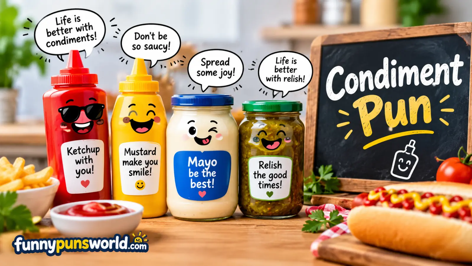 Condiment Pun