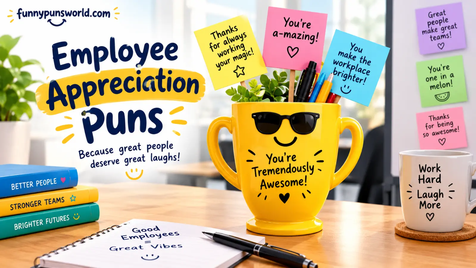 Employee appreciation puns