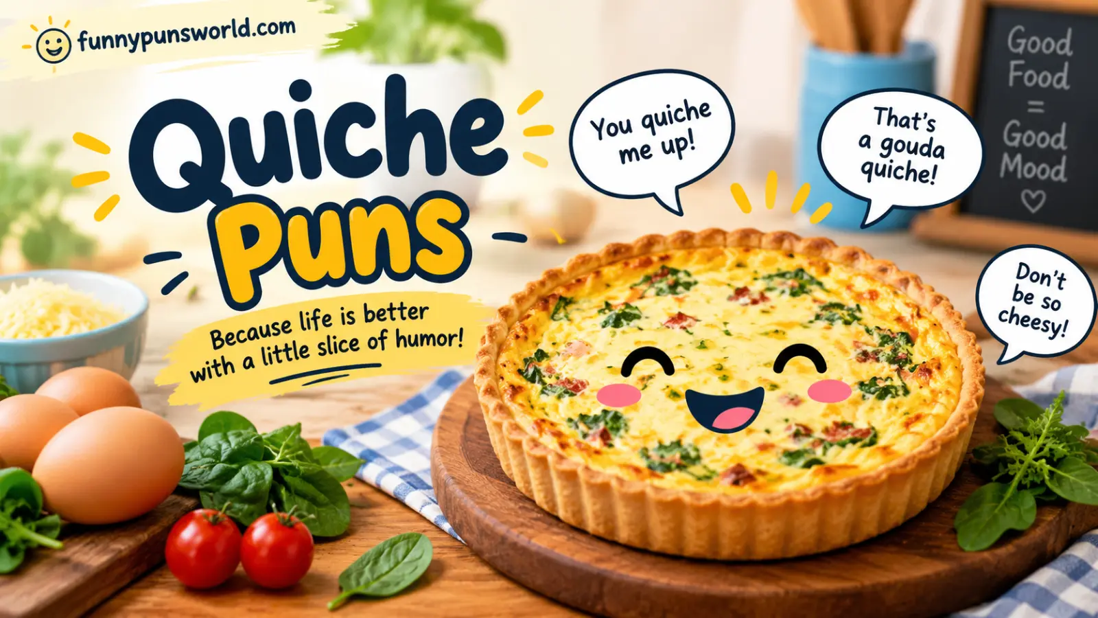 Quiche Puns