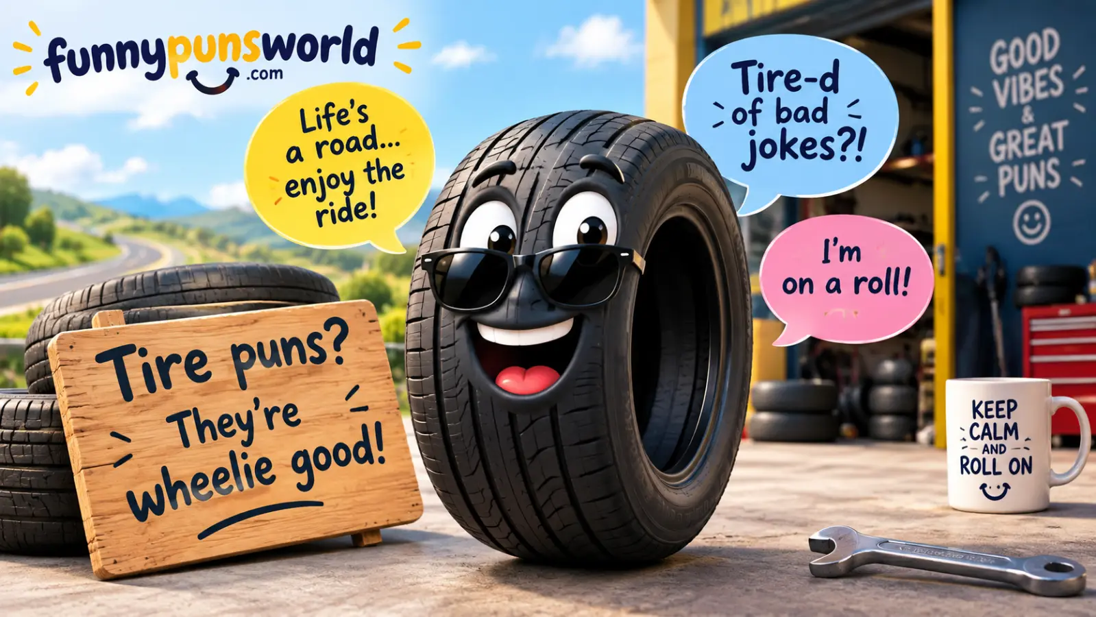 Tire puns